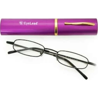 EYELEAD Prescription Glasses Pocket Size(Pens) Lilac 4.00