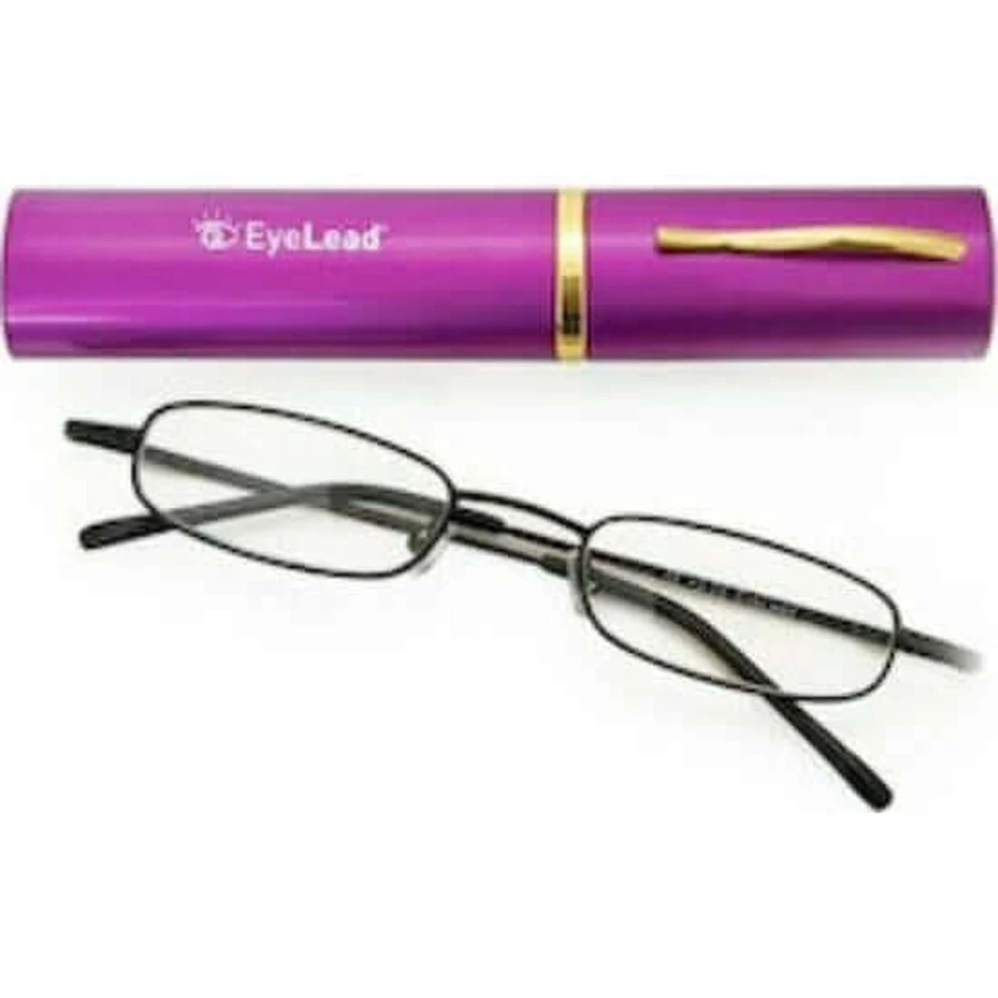 EYELEAD Prescription Glasses Pocket Size(Pens) Lilac 4.00
