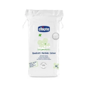 CHICCO Baby Moments Lingettes en coton doux x60