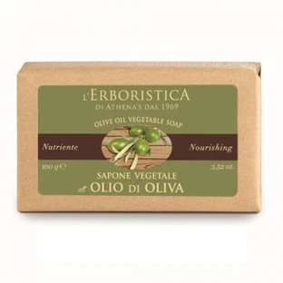 Pflanzliche Seife mit Olivenöl, 100g, L'Erboristica