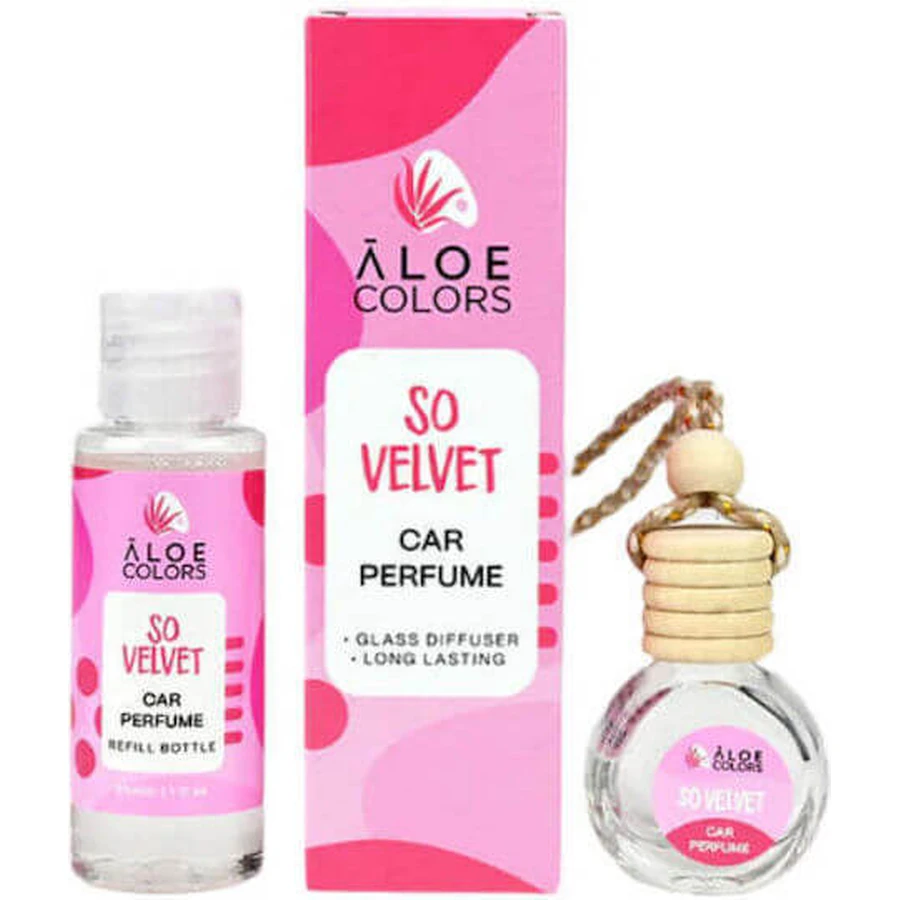 ALOE COLORS Perfume de coche So Velvet 30ml