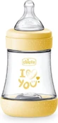 CHICCO Biberón De Plástico Con Tetina De Silicona Para 0+ Meses 150ml