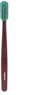 FREZYDERM Toothbrush Soft Soft Toothbrush For Adults Bordeaux Color 1 piece