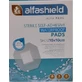 ALFASHIELD Waterproof Sterile Patches Stickers 10x10cm 5 Pieces