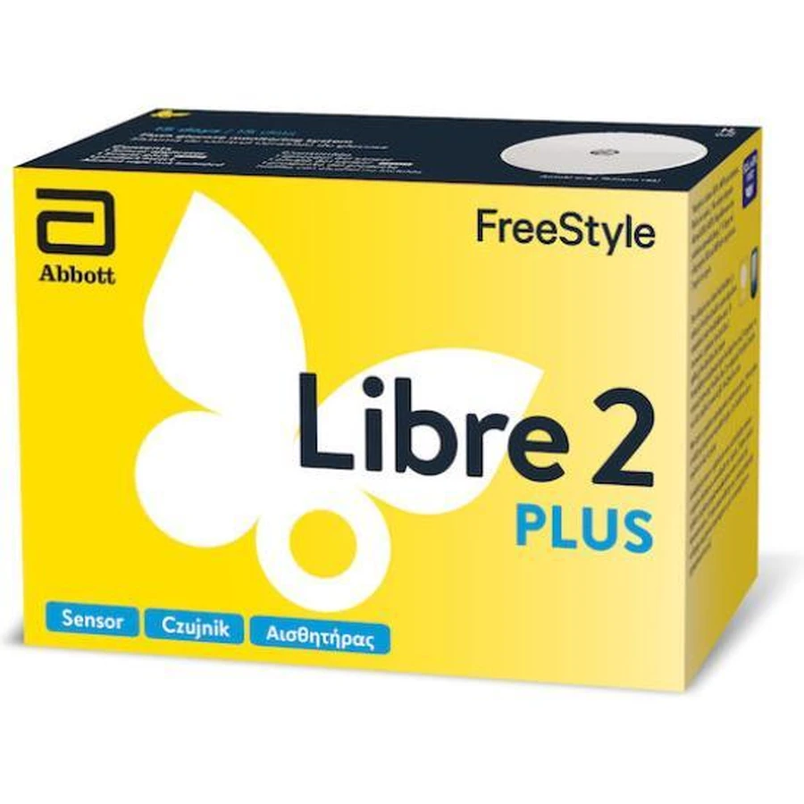 Abbott Free Style Libre 2 Plus Glucose Meter with Bluetooth