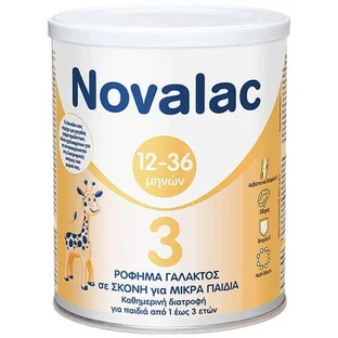 NOVALAC 3 3 Powdered milk for 3rd infant with vanilla flavour 12-36 months 800gr