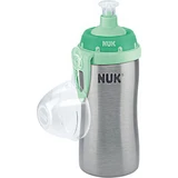 NUK Junior Cup Warm Edelstahl mit Push-Pull-Ausgießer für 18+ Monate 215ml 10.255.644