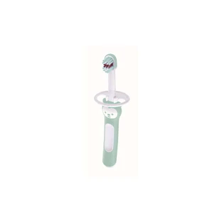 Brosse à dents MAM Brosse à dents pour bébé avec écran de protection pour 6+ mois 606B