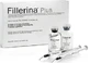 FILLERINA 12HA Verdichtender Filler Grad 4 Faltenauffüllende Behandlung 14x2ml Auffüllendes Gel &amp; 14x2ml Pflegender Film &amp; 2 Präzisionsapplikatoren