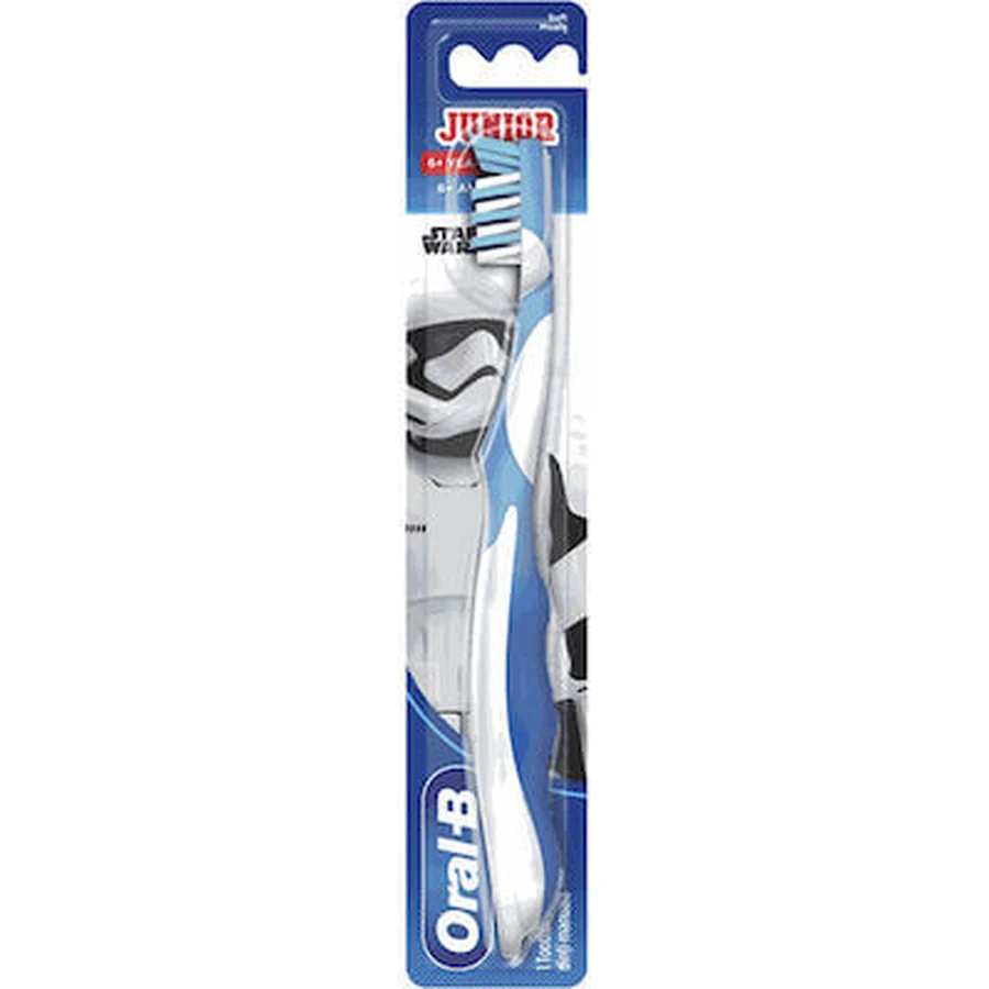 ORAL B Junior Zachte Tandenborstel Voor Kinderen 6+ Jaar Met Star Wars Design