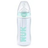 NUK Anti-Colic Professional Anti-Colic Temperaturkontrollflasche mit Temperaturkontrollanzeige und Silikonsauger für 0-6 Monate, 300ml