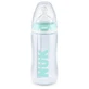 NUK Anti-Colic Professionele Anti-Colic Temperatuur Controle Fles met Temperatuur Controle Indicator en Siliconen Speen voor 0-6 Maanden, 300ml