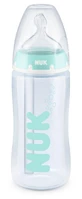 Biberon professionnel NUK Anti-Colic à contrôle de température avec indicateur de contrôle de température et tétine en silicone pour 0-6 mois, 300ml