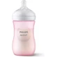 AVENT Natural Response Plastic Bottle for 1+ Months, Pink 260ml [SCY903/11]