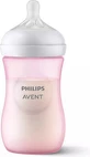AVENT Natural Response Plastic Fles voor 1+ maanden, Roze 260ml [SCY903/11]