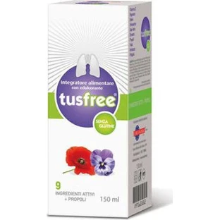 BIONAT Tusfree Jarabe a base de plantas para el tratamiento de la tos seca y productiva y el fortalecimiento del sistema inmunológico 150ml