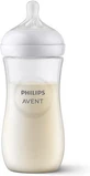 Biberón de plástico AVENT Natural Response con tetina de silicona para 3+ meses 330ml [SCY906/01]