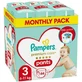 PAMPERS Premium Care Broekjes Nr.3 Maandverpakking (6-11kg) Broekjes 144 Stuks