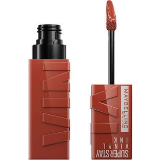 MAYBELLINE Super Stay Ink Crayón Líquido con Acabado Vinílico para Labios con Color Intenso 130 Extra 4.2gr