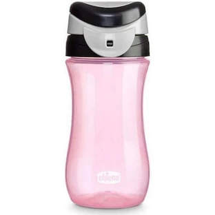 CHICCO Kids Cup Tasse éducative en plastique pour enfants à partir de 2 ans de couleur rose 350ml [06910-10]