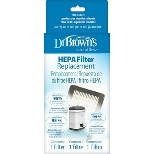 DR BROWN'S Filtro de aire HEPA para esterilizador eléctrico y secadora AC 197