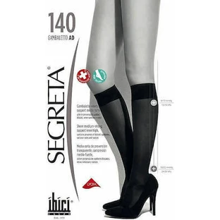 SEGRETA Gambaletto 140Den Chaussettes de genou à compression moyenne Beige