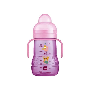 MAM Transition Bottle Trainer With Nipple & Mouthpiece 4+ Months 450G 220ml