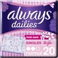 ALWAYS Dailies To Go Normal Fresco Uso Diario 20 unidades