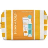 PHARMASEPT Promo Heliodor Face Sun Cream SPF50 Face Sunscreen, 50ml & Gift Travel Size Heliodor After Sun Lotion Face-Body Lotion For After Sun Exposure, 100ml & Water Box