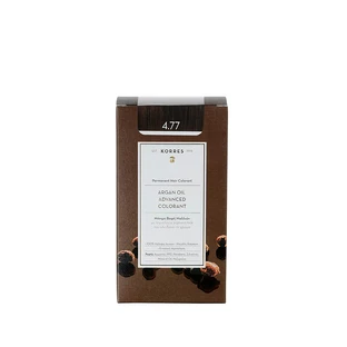 KORRES Argan Oil Advanced Colorant Hair Dye 4.77 Dark Chocolate 50ml