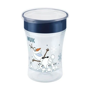 NUK Magic Cup Lernbecher mit Lippen & Deckel Disney Frozen 8m+ 230ml [10.255.482] In verschiedenen Farben - Blau