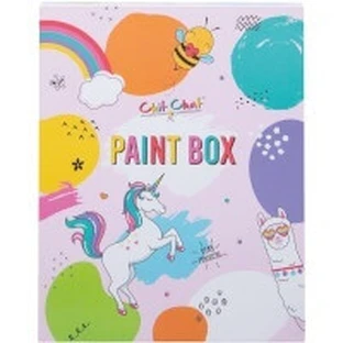CHIT CHAT Paint Box Meisjes Make-up Palette Kit - Kids Make-up Palette voor Ogen Lippen & Wangen