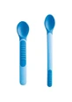 MAM Heat Spoons Heat Sensitive Spoons With Pouch For 6+ Months 513B