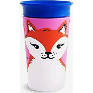 MUNCHKIN Miracle 360° Sippy Cup Vaso de entrenamiento Fox para 12+ meses 266ml