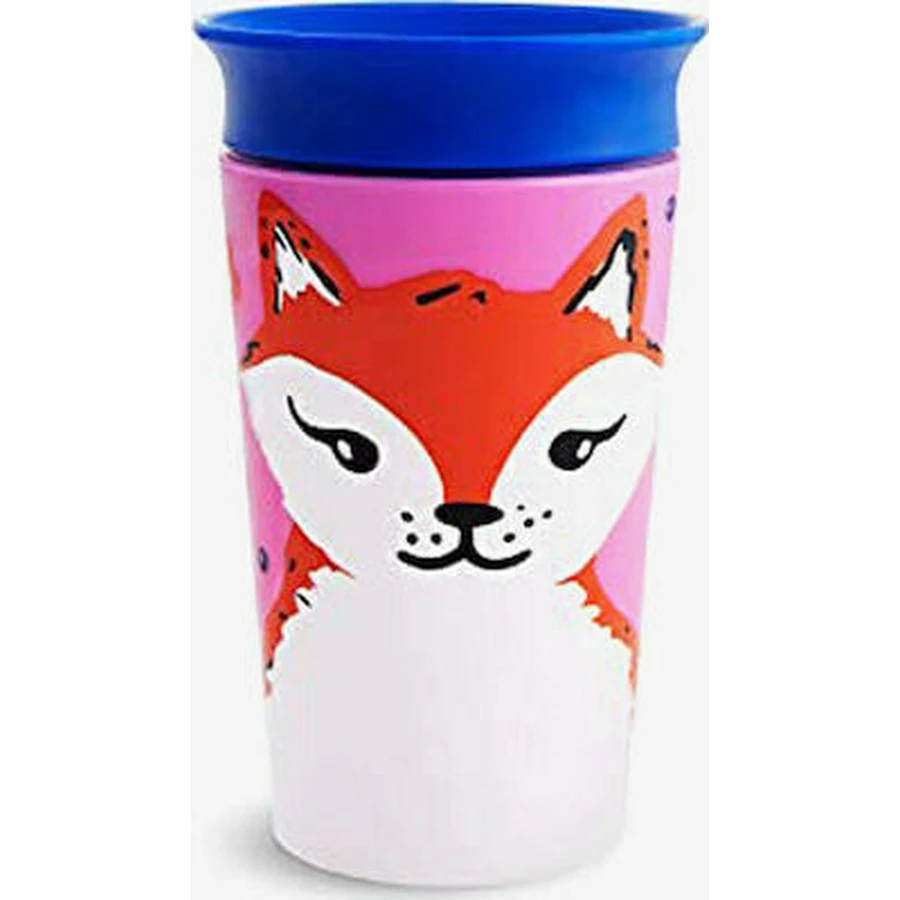 MUNCHKIN Miracle 360° Sippy Cup Vaso de entrenamiento Fox para 12+ meses 266ml