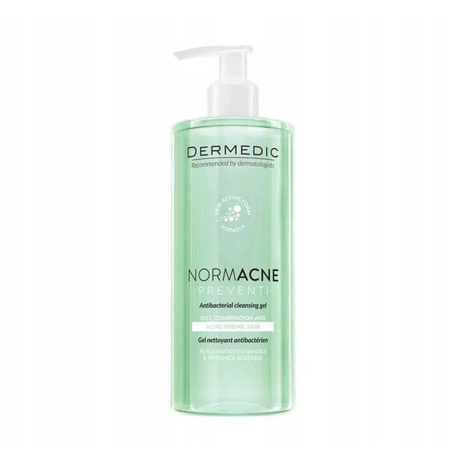 DERMEDIC Normacne Gel Limpiador Facial Antibacteriano - Gel Limpiador Facial Antibacteriano 500ml