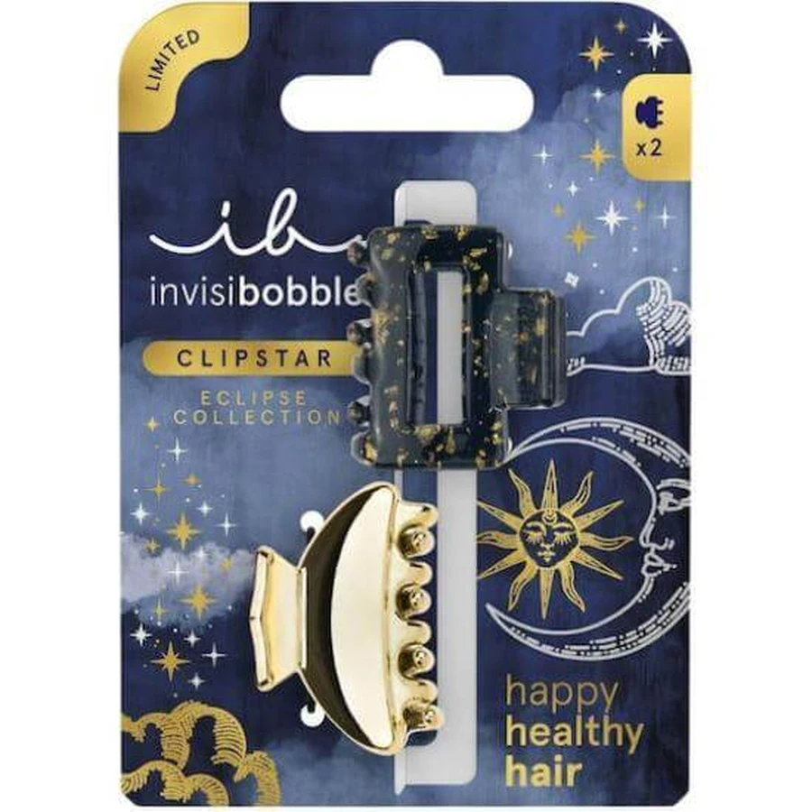 AMBITAS Invisibobble Clipstar Lunar Glam 2 Stück