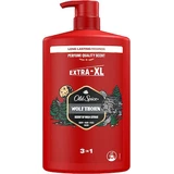OLD SPICE Wolfshorn 3in1 Douche & Shampoo Gel Mannen Douchegel Shampoo voor Lichaam Haar & Gezicht 1000ml
