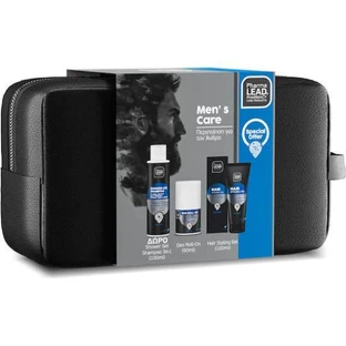 PHARMALEAD Promo Mannenverzorging Blauw Haar & Lichaam Mannen Douchegel Shampoo & Douchegel 100ml & Haarstyling Gel Voor Mannen 100ml & Deo Roll-on Voor Mannen 50ml