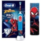 ORAL B Vitality Pro Elektrische Zahnbürste Spider-Man mit Reiseetui für Kinder ab 3 Jahren