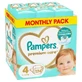 PAMPERS Baby Diapers Premium Care No.4 9-14Kgr 188 Pieces MSB