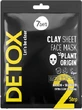 7DAYS Kleiblad Gezichtsmasker Kaolin &amp; Zeewier Masker voor Diepe Reiniging &amp; Anti-Vet Masker