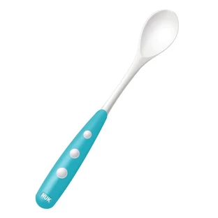 NUK Easy Learning Kunststofflöffel-Set für 6+ Monate 2 Stück in verschiedenen Farben - Blau