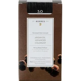 KORRES Argan Oil Advanced Colorant Hair Dye 3.0 Brown Dark Natural