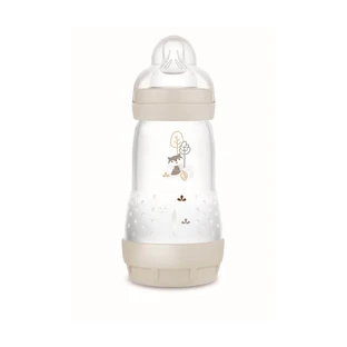 MAM Kunststoffles Easy Start Antikoliek met Siliconenvoering 2+ Maanden 260ml [351SUc].
