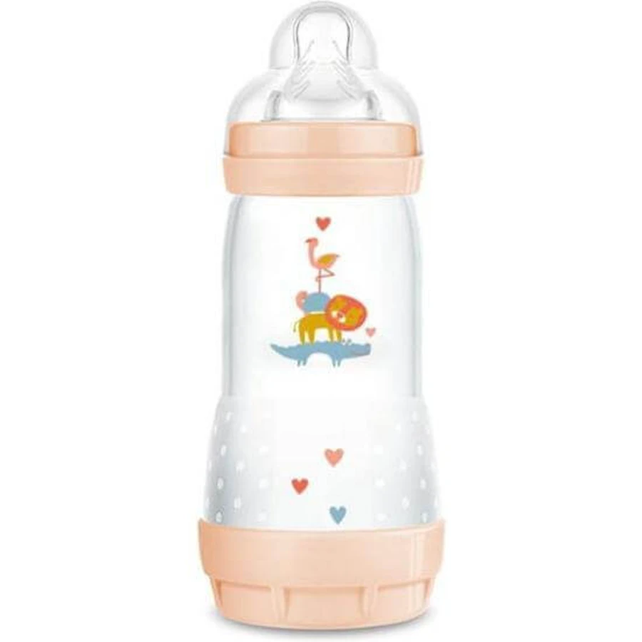 MAM Easy Start Anti-Colic Plastic Bottle with Silicone Nipple for 4+ Months 320ml [356SGc]