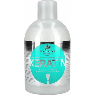 KALLOS Shampooing à la kératine Shampooing à la kératine pour cheveux secs et fragiles 1000ml