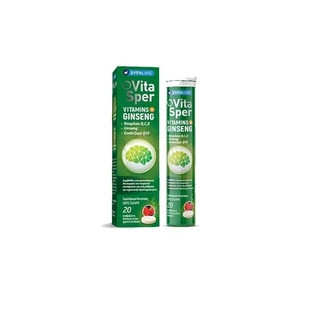 VITASPER Multivitaminas y Ginseng Sabor Frutas del Bosque 20 comprimidos efervescentes