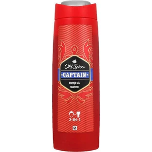 OLD SPICE Captain Gel de ducha y champú para hombre 400ml