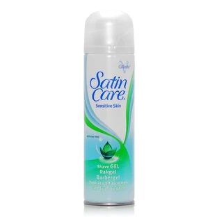 GILLETTE Satin Care Sensitive Skin Shaving Gel with Aloe for Sensitive Skin 200ml